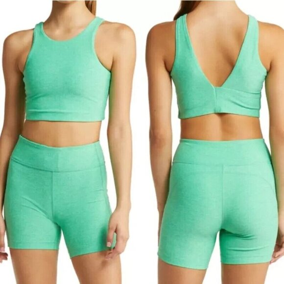 Outdoor Voices Green Venus Crop Tank Top XS - Picture 1 of 3